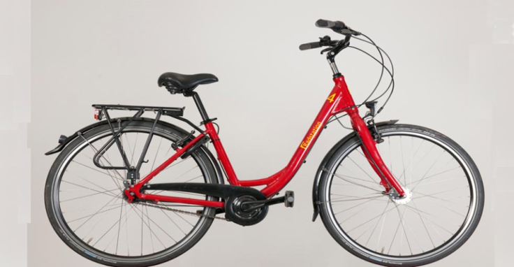Damenrad Rot